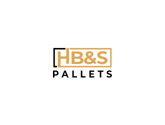 HB&S PALLETS logo design by haidar