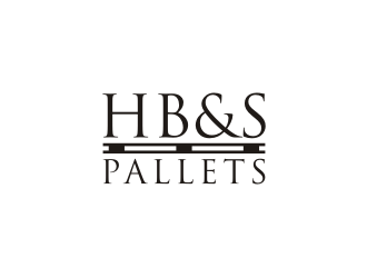 HB&S PALLETS logo design by blessings