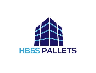 HB&S PALLETS logo design by Akhtar