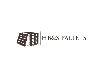 HB&S PALLETS logo design by dibyo