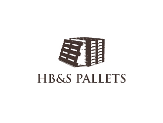 HB&S PALLETS logo design by dibyo