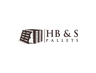 HB&S PALLETS logo design by dibyo