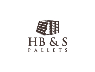 HB&S PALLETS logo design by dibyo