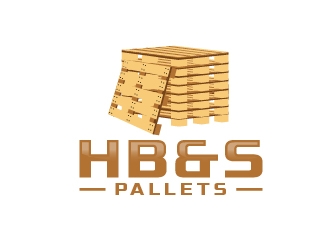 HB&S PALLETS logo design by NikoLai