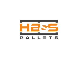 HB&S PALLETS logo design by ammad