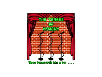 The Tenors of Comedy logo design by Hansiiip