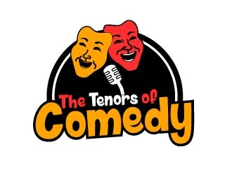 The Tenors of Comedy logo design by shravya