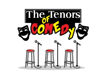 The Tenors of Comedy logo design by logoguy