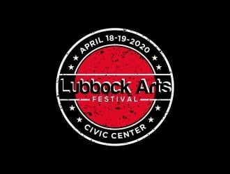 Lubbock Arts Festival logo design by berkahnenen