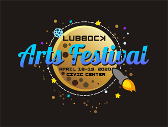 Lubbock Arts Festival logo design by coco