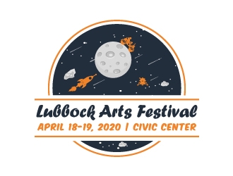 Lubbock Arts Festival logo design by JJlcool