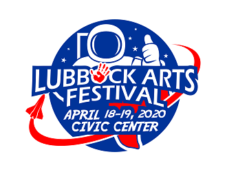 Lubbock Arts Festival logo design by haze