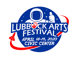 Lubbock Arts Festival logo design by haze
