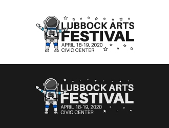 Lubbock Arts Festival logo design by budbud1