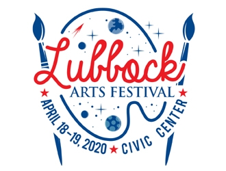 Lubbock Arts Festival logo design by MAXR