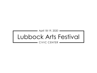 Lubbock Arts Festival logo design by zoominten