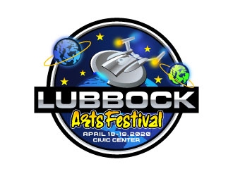 Lubbock Arts Festival logo design by Suvendu