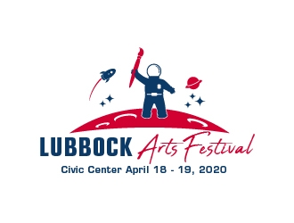 Lubbock Arts Festival logo design by sakarep