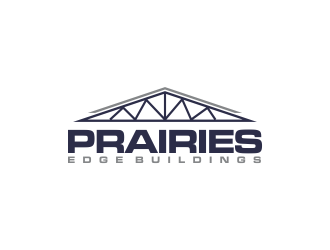 Prairies Edge Buildings logo design by oke2angconcept