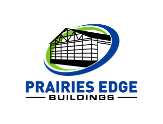 Prairies Edge Buildings logo design by Dakon