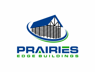 Prairies Edge Buildings logo design by santrie