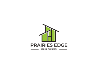 Prairies Edge Buildings logo design by haidar