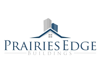 Prairies Edge Buildings logo design by ElonStark