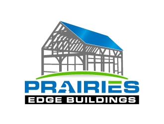 Prairies Edge Buildings logo design by JJlcool