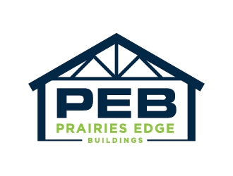 Prairies Edge Buildings logo design by Fear