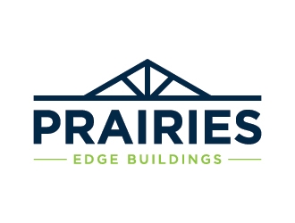 Prairies Edge Buildings logo design by Fear