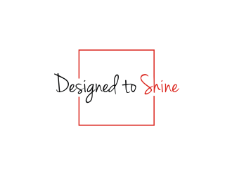 Designed to Shine logo design by Diancox