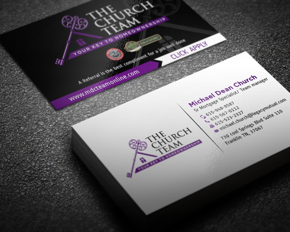 The Church Team Legacy Mutual Mortgage logo design by Boomstudioz