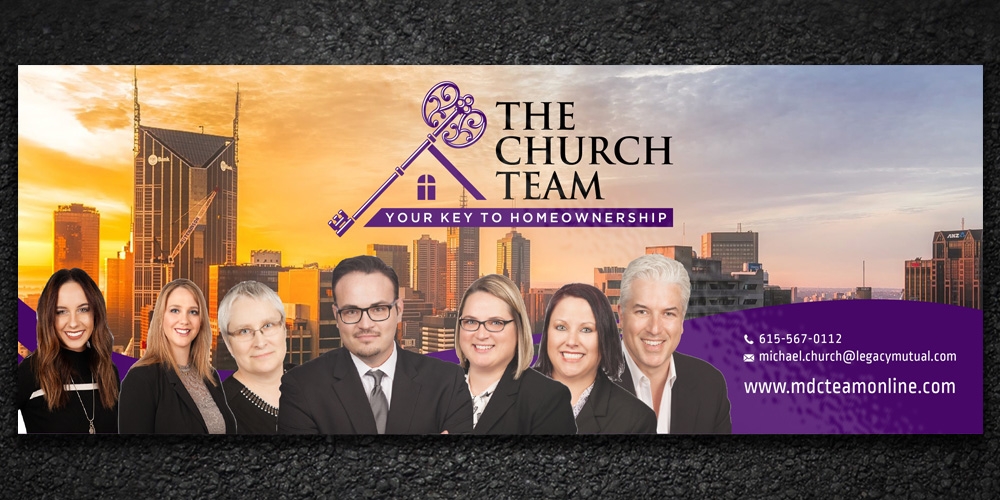 The Church Team Legacy Mutual Mortgage logo design by Boomstudioz