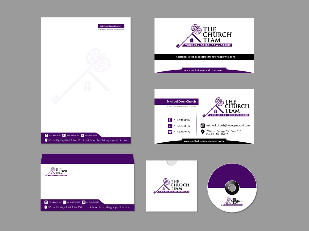 The Church Team Legacy Mutual Mortgage logo design by shravya