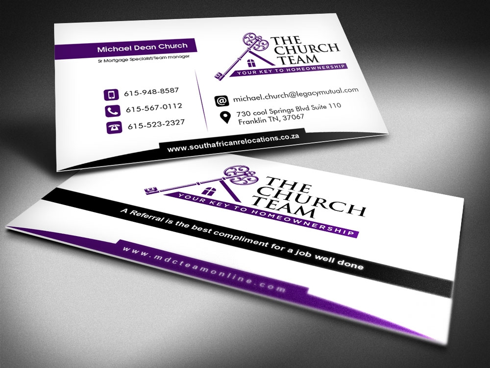 The Church Team Legacy Mutual Mortgage logo design by shravya