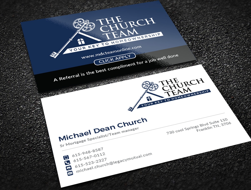 The Church Team Legacy Mutual Mortgage logo design by mattlyn