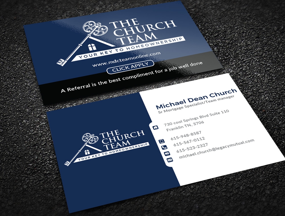 The Church Team Legacy Mutual Mortgage logo design by mattlyn