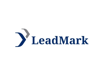 LeadMark logo design by biaggong
