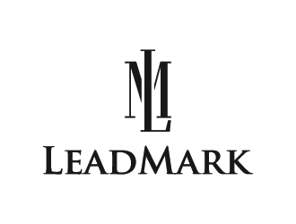 LeadMark logo design by Fear