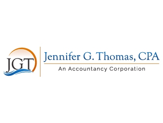 Jennifer G. Thomas, CPA An Accountancy Corporation logo design by JJlcool
