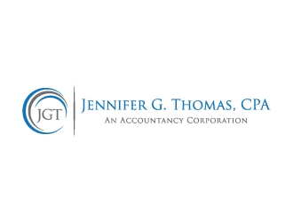 Jennifer G. Thomas, CPA An Accountancy Corporation logo design by zakdesign700