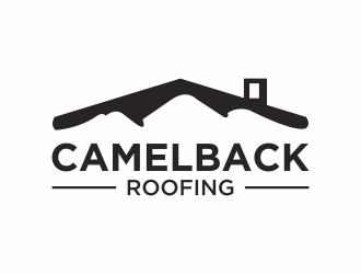 CAMELBACK ROOFING logo design by luckyprasetyo