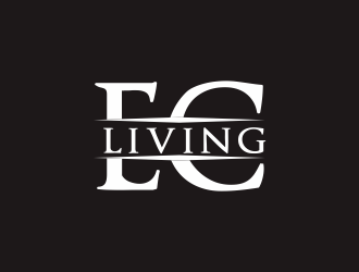 EC Living logo design by giphone