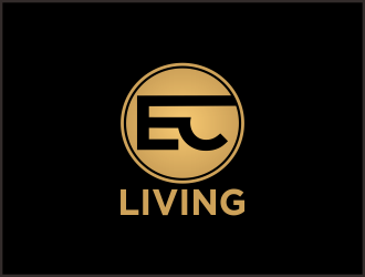 EC Living logo design by giphone