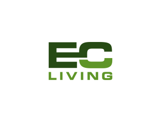 EC Living logo design by ubai popi