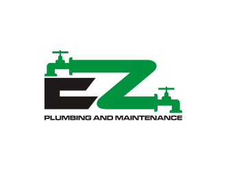 EZ Plumbing and Maintenance logo design by rief