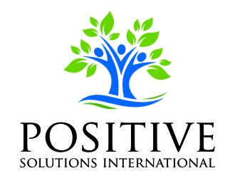 Positive Solutions International logo design by jetzu