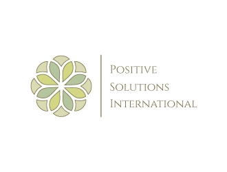 Positive Solutions International logo design by savvyartstudio