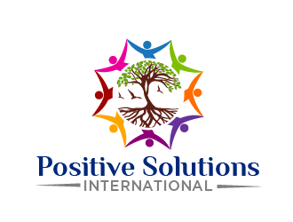 Positive Solutions International logo design by THOR_