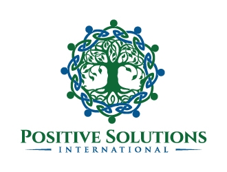 Positive Solutions International logo design by jaize